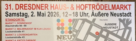 31. Dresdner Haus- und Hof-Trödelmarkt