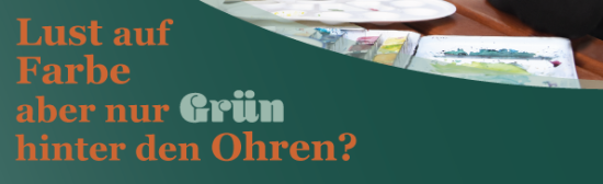 Lerne die Grundlagen der Aquarellmalerei mit den Einfaltspinseln