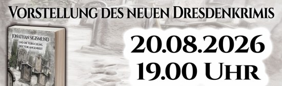 Vorstellung des neuen Dresdenkrimis
